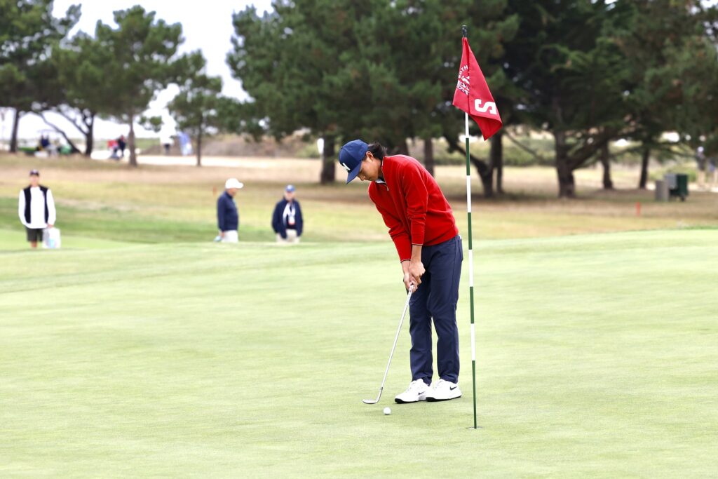 Stewart Hagestad and teammates after Walker Cup 2025 win