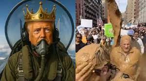 Trump Crown Video 2025 | Donald Trump Wearing a Crown After ‘No Kings’ Protests