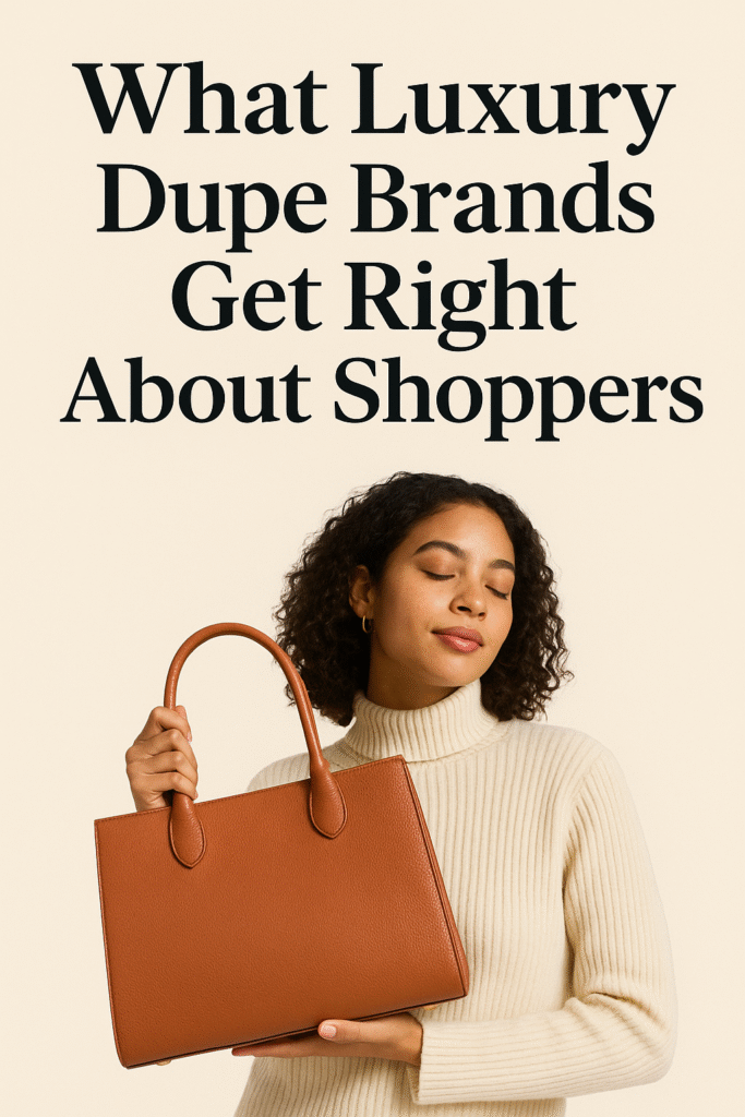 What Luxury Dupe Brands Get Right About Shoppers Discover why luxury dupe brands are winning over U.S. shoppers.